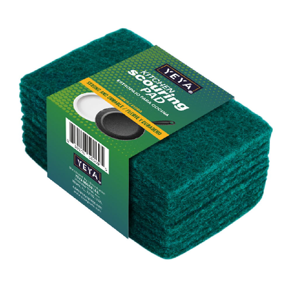 Estropajo de fibra para cocina Yeya (10 U)