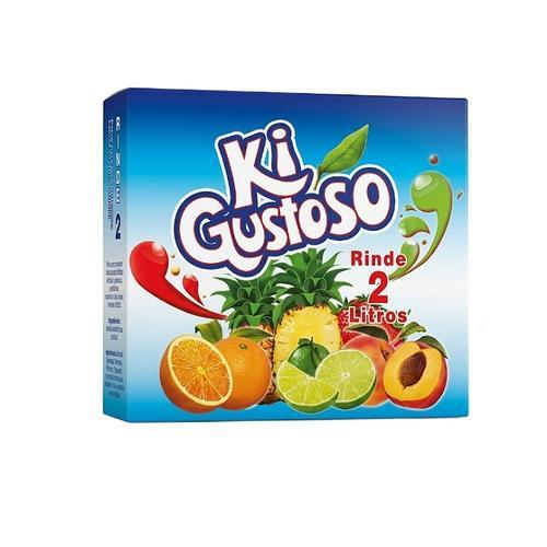Estuche de Refresco Instantáneo Sabor Durazno (20 u) GUSTOSO
