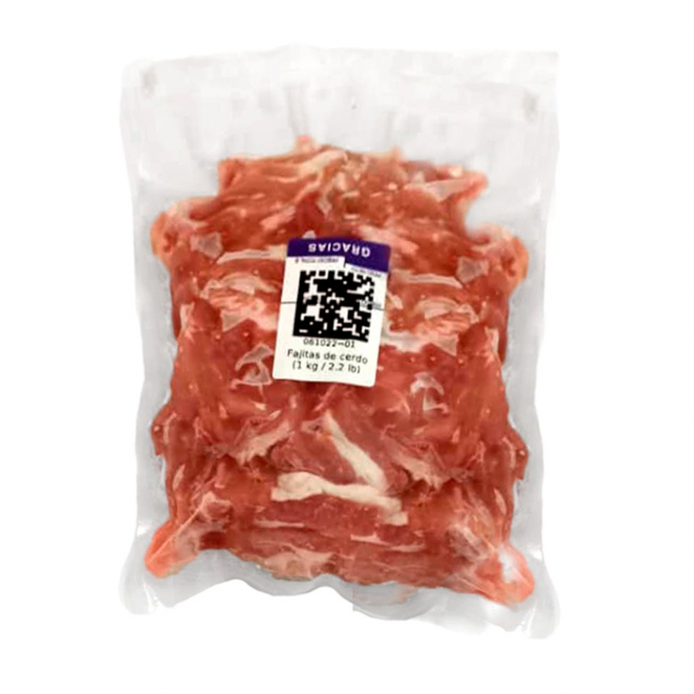 Fajitas de cerdo (1 kg / 2.2 lb)