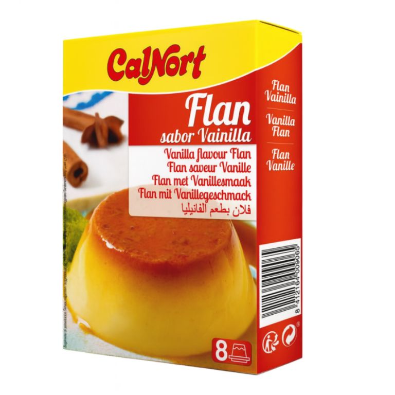 Flan de Vainilla (2u x65g) CALNORT