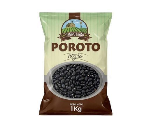 Frijol Negro (1 kg) CAMPO LINDO