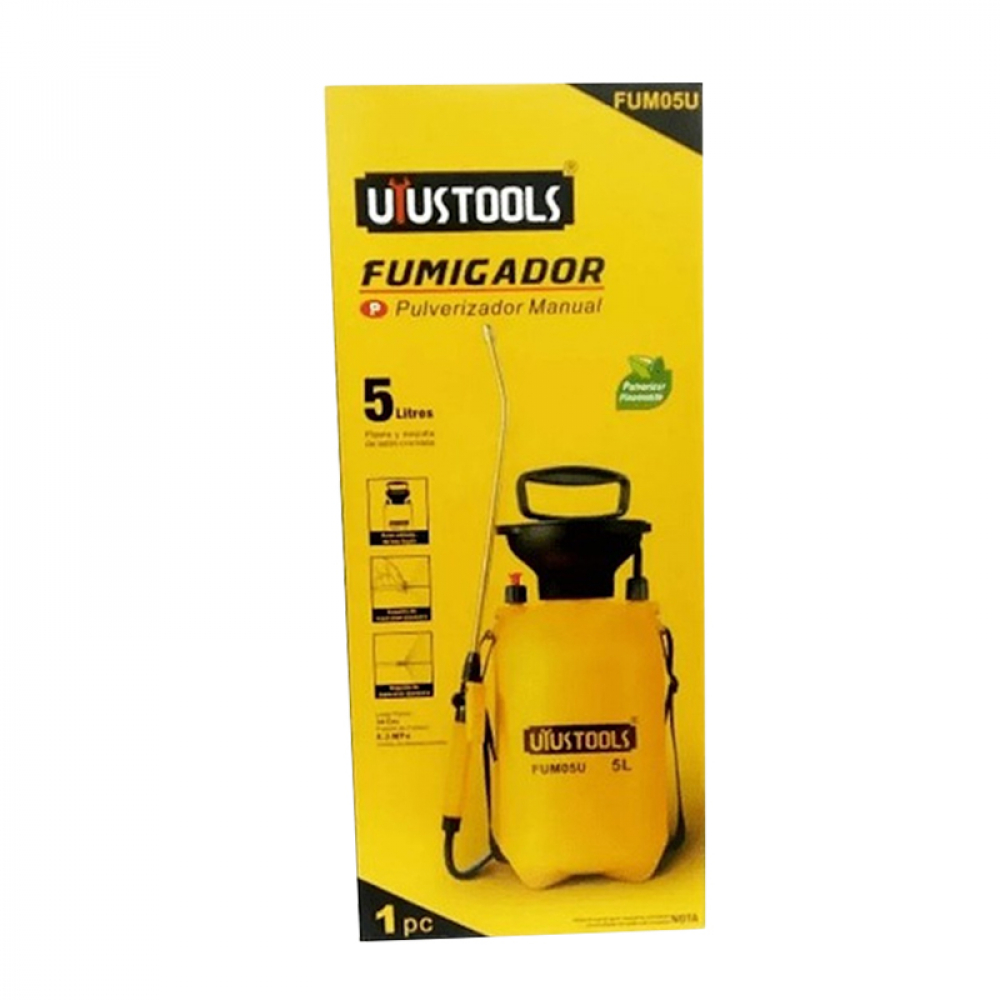Fumigador manual tanque depósito bomba tipo mochila para fumigar 16 L.
