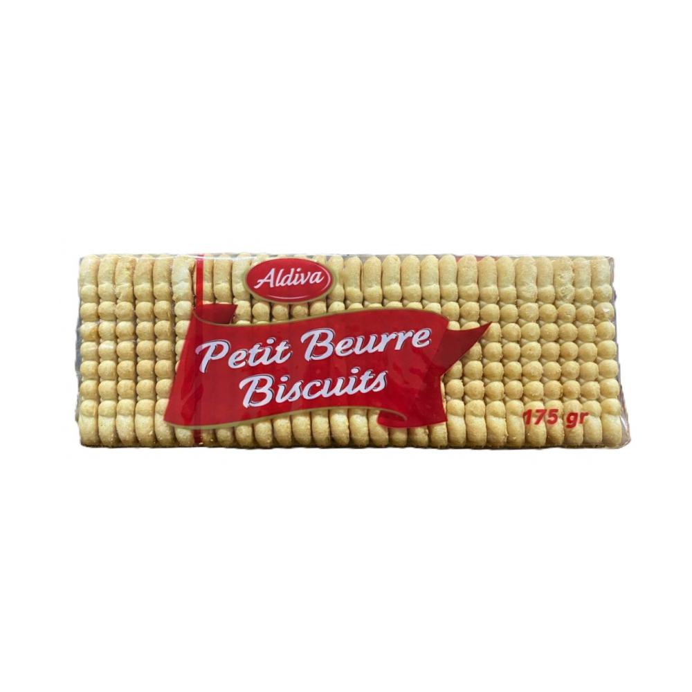 Galleta de vainilla Petit Beurre Biscuits Aldiva (175 g / 6.17 oz)