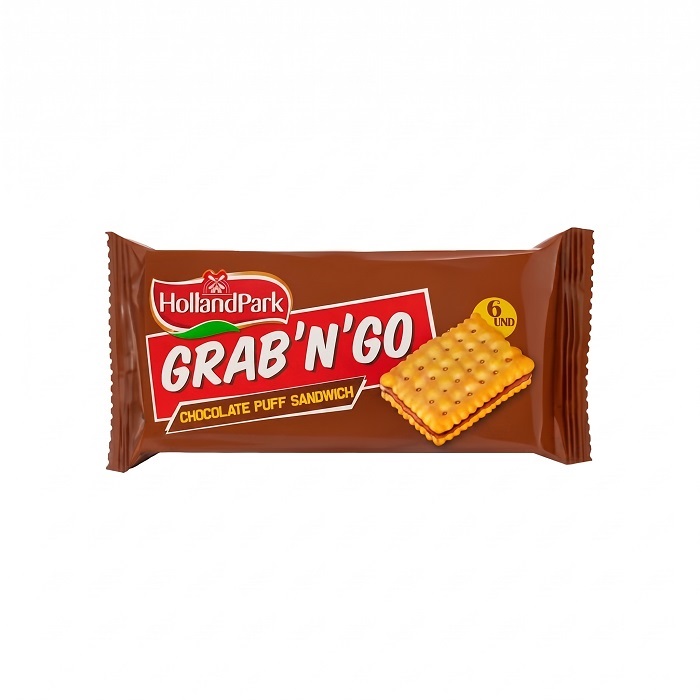 Galletas Grab'N'Go con Crema de Chocolate (37 gr) HOLLANDPARK