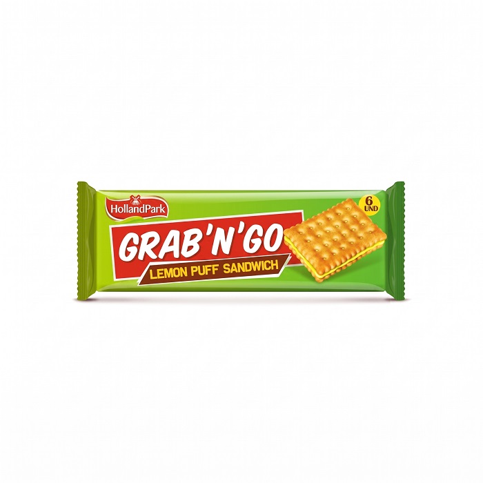 Galletas Grab'N'Go con Crema de Limón (37 gr) HOLLANDPARK