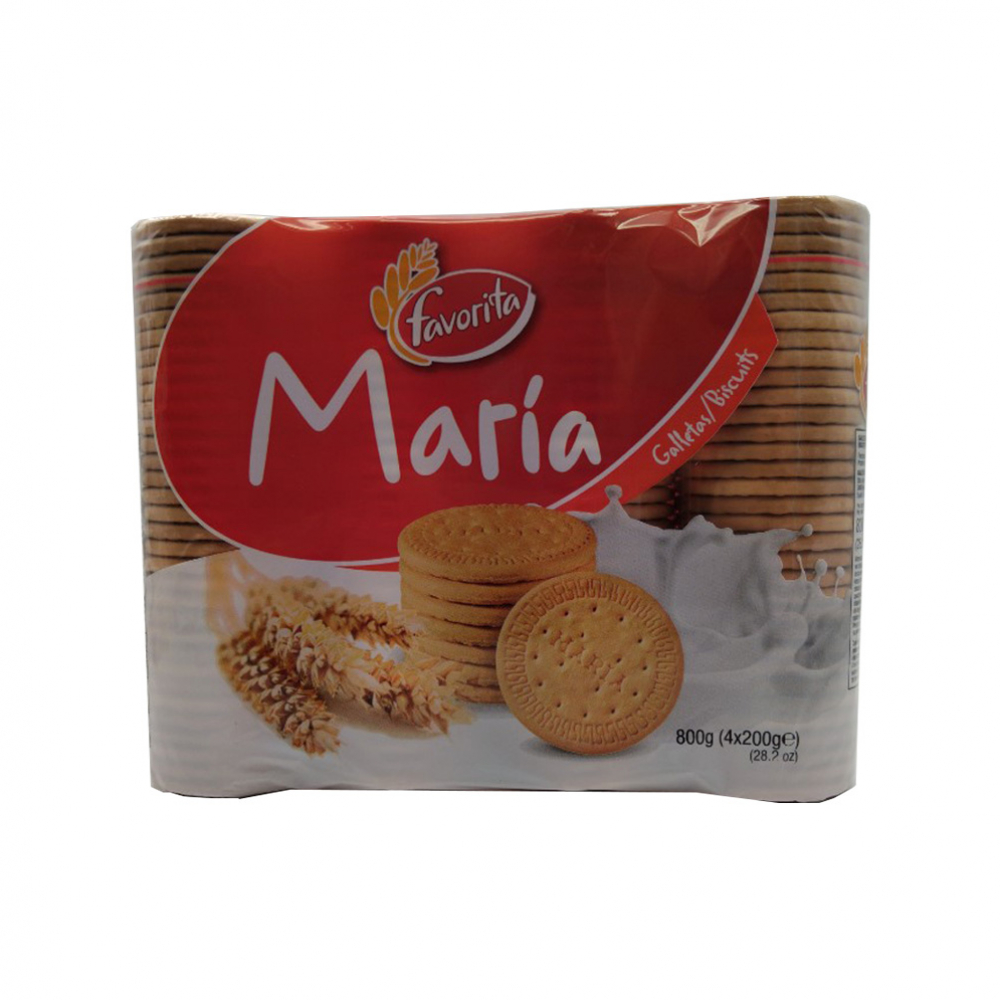 Galletas María Favorita (4 x 200 g / 7 oz)