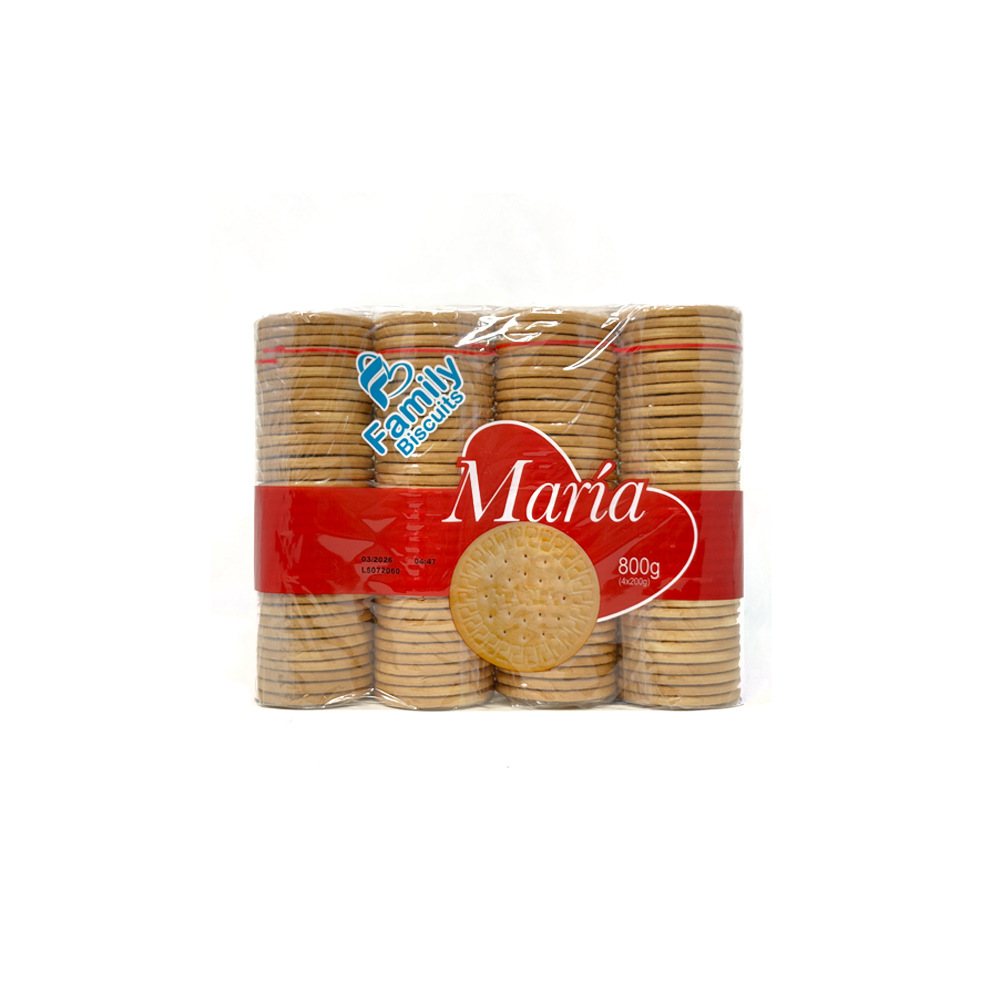 Galletas María con leche Family biscuits (4 x 200 g / 7 oz)
