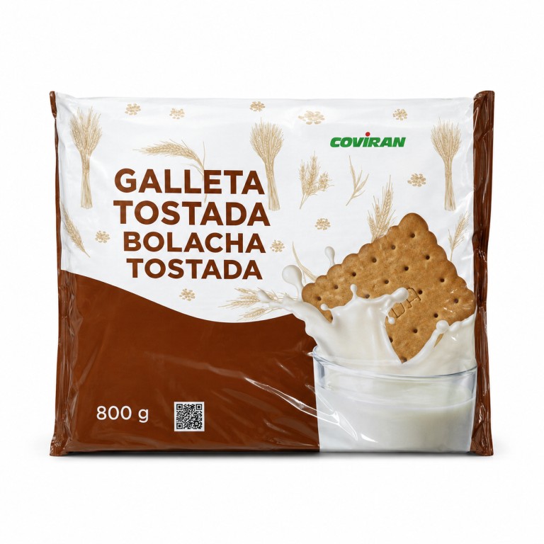 Galletas Tostadas (4 u de 200g) COVIRÁN