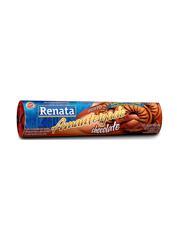 Galletas de Mantequilla sabor Chocolate (133 gr) RENATA