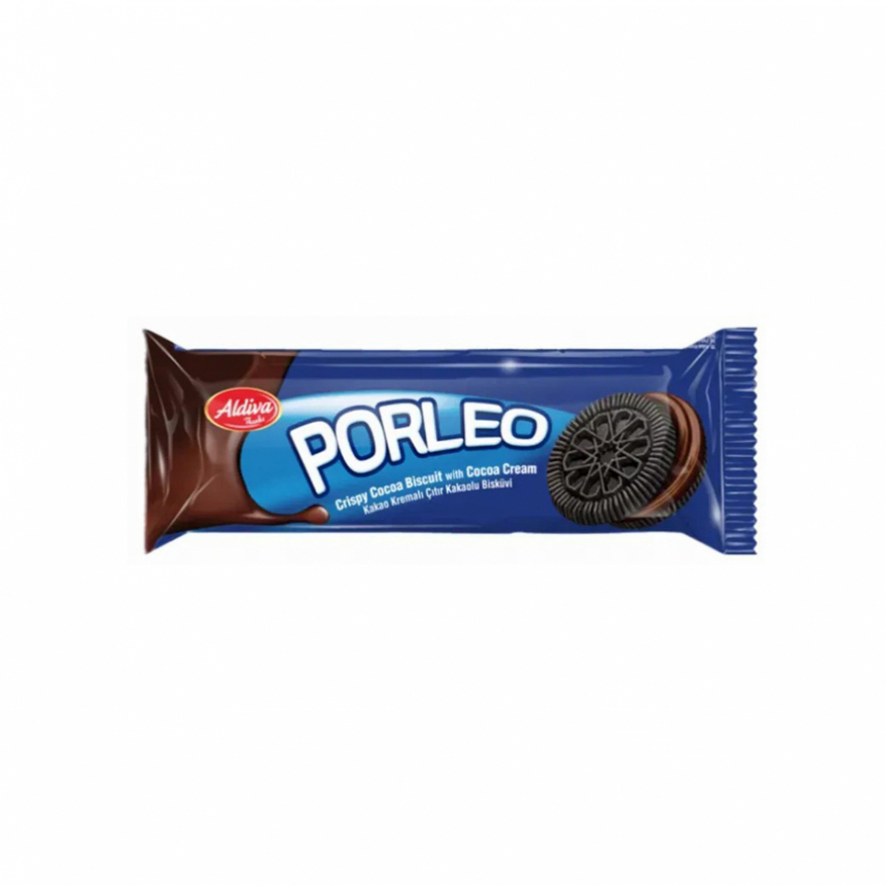 Galletas de chocolate con crema de cacao Porleo Aldiva (56 g / 1.97 oz)