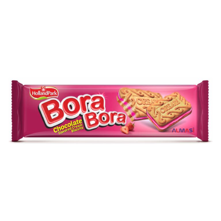 Galletas de fresa  (78 gr) BORA BORA HOLLANDPARK