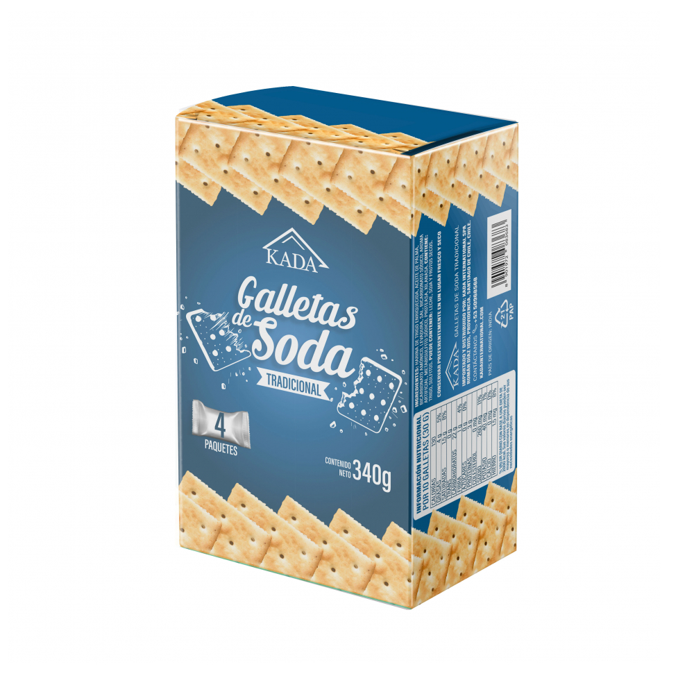 Galletas de soda tradicional Kada (340 g / 12 oz)