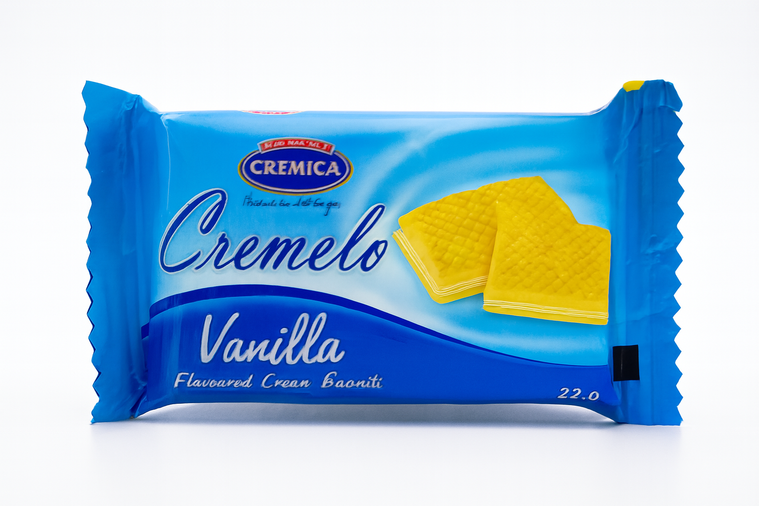Galletas rellenas de crema Sabor Vainilla 22g CREMICA