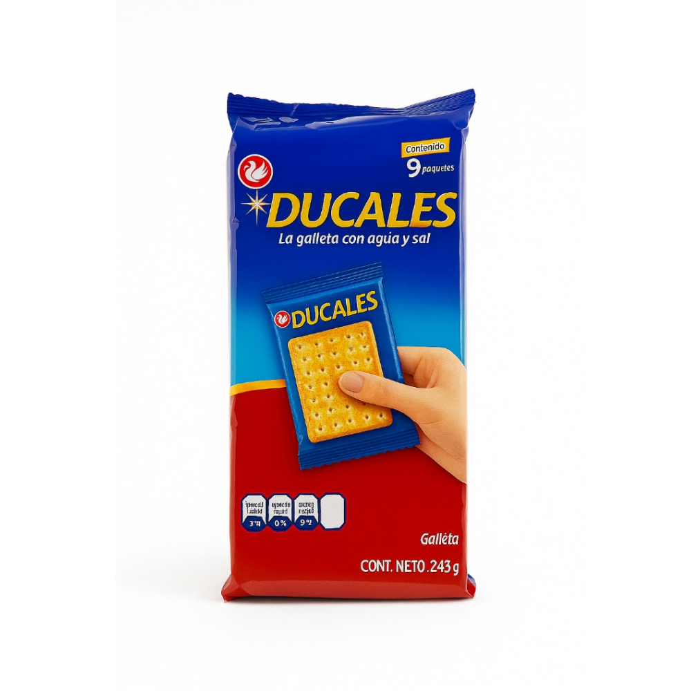 Galletas saladas Ducales Noel (243 g / 8.57 oz)