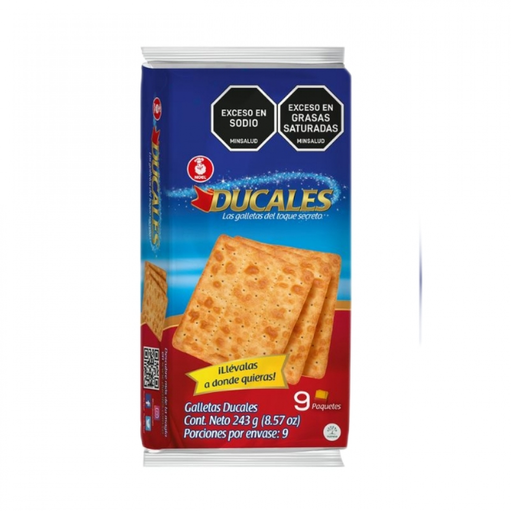 Galletas saladas Ducales (9 x 27 g)