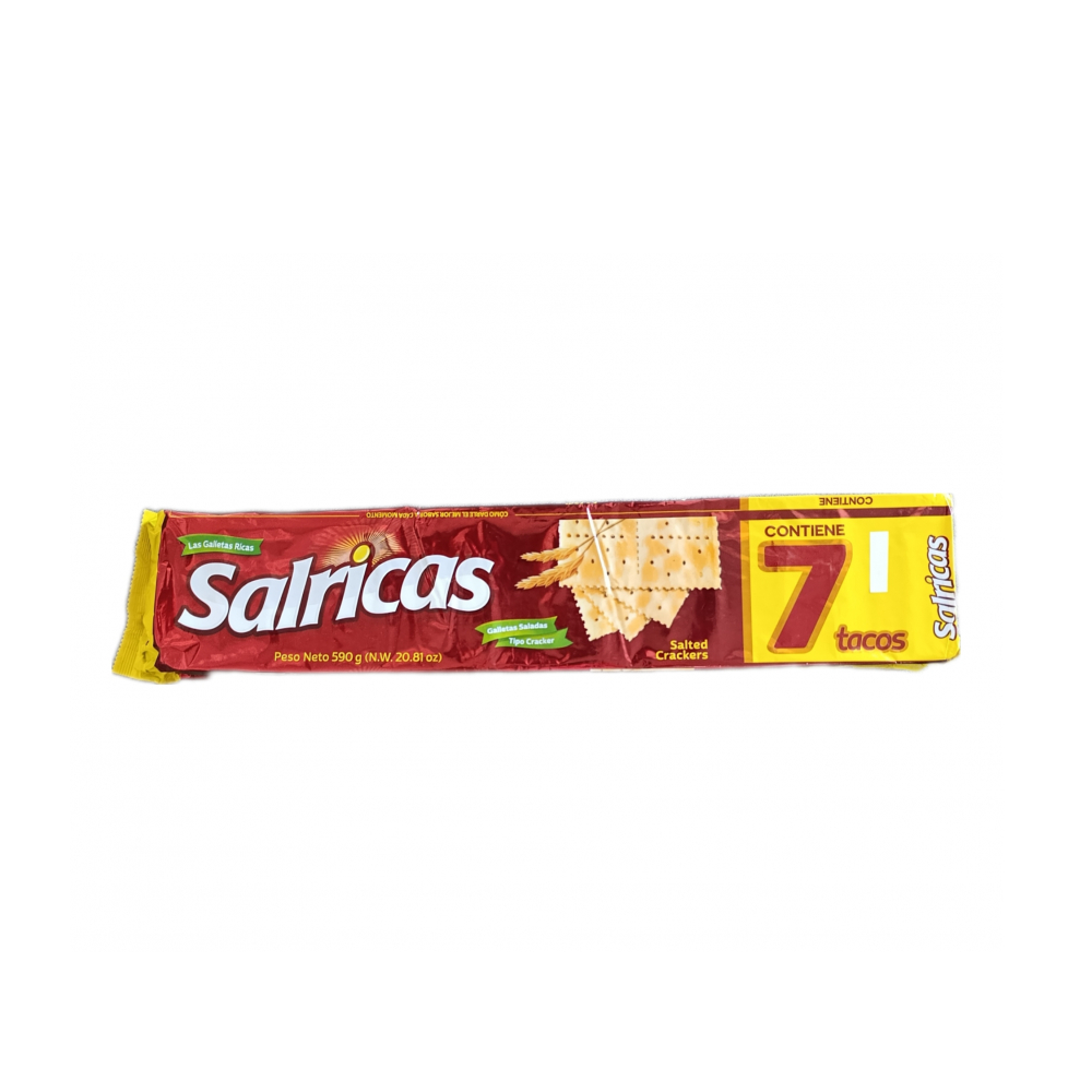Galletas saladas Salricas 7 tacos (590 g / 1.3 lb)