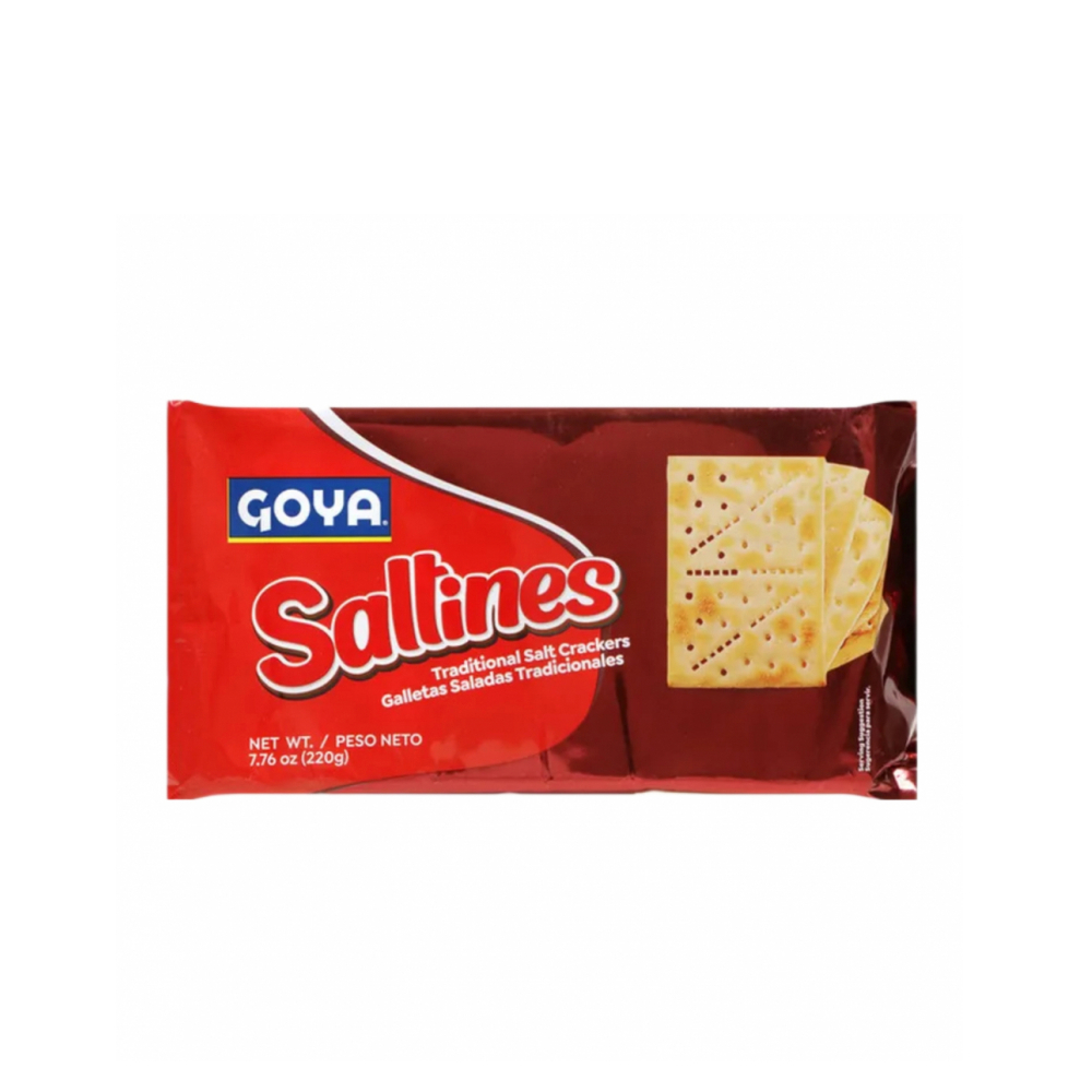 Galletas saladas tradicionales Saltines Goya (220 g / 7.7 oz)