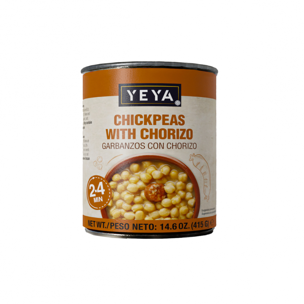 Garbanzos con chorizo Yeya (415 g / 14.6 oz)
