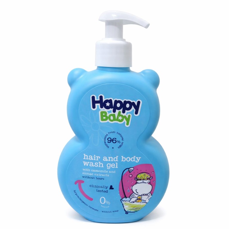 Gel de Baño para Bebé de Extractos de Manzanilla y Sumac 40 HAPPY BABY