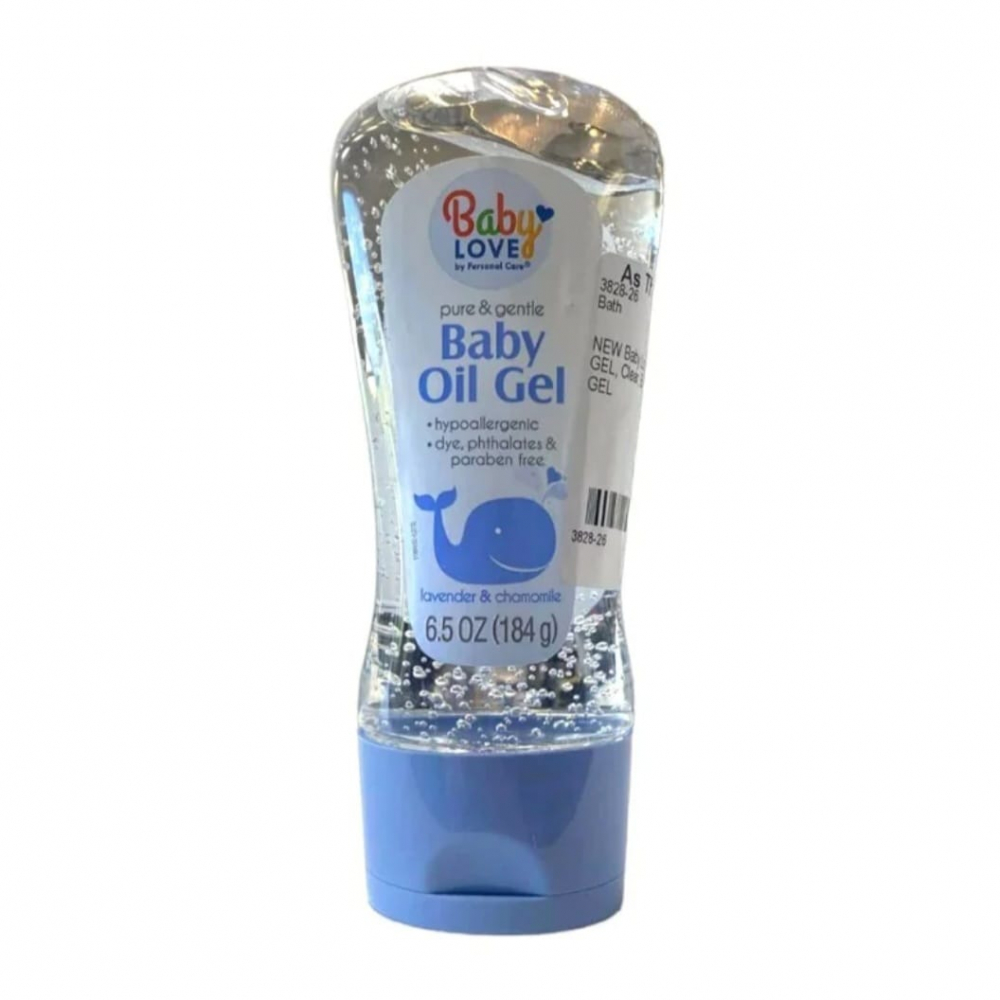 Gel de aceite para bebé. Lavanda y manzanilla (184 g / 6.5 oz)