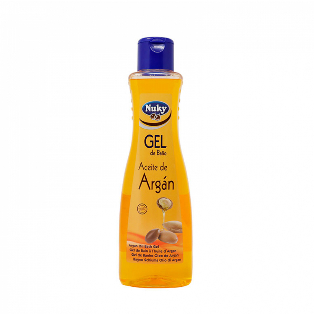 Gel de baño de aceite de argán Nuky (750 ml)