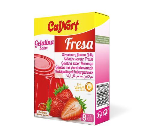 Gelatina Sabor Fresa (170g) CALNORT