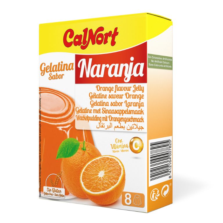 Gelatina Sabor Naranja (2u) CALNORT
