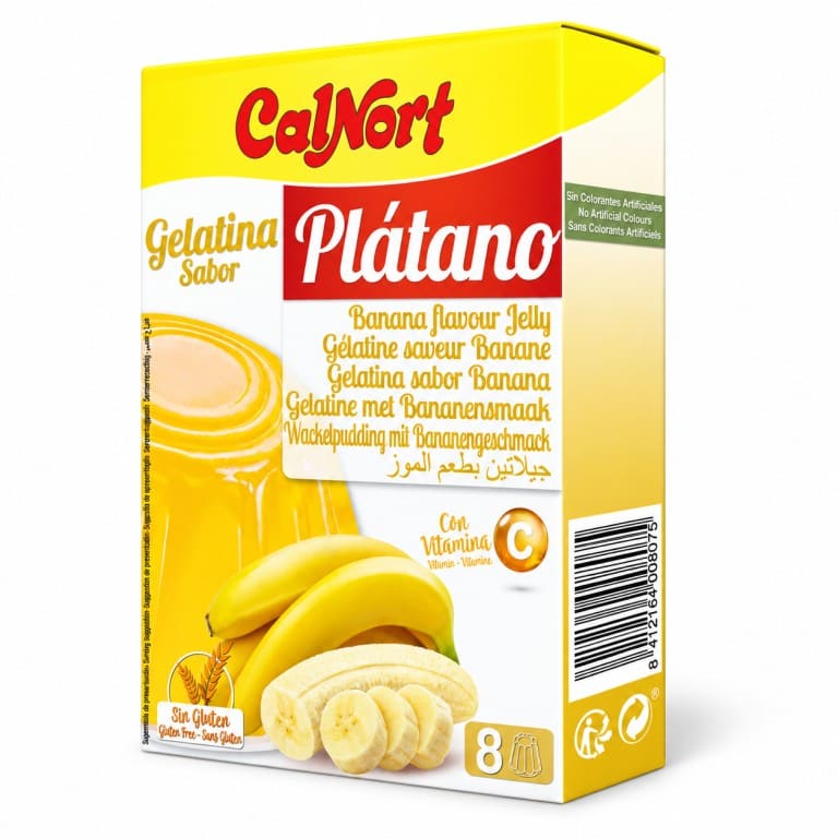 Gelatina de Plátano (2 u) CALNORT