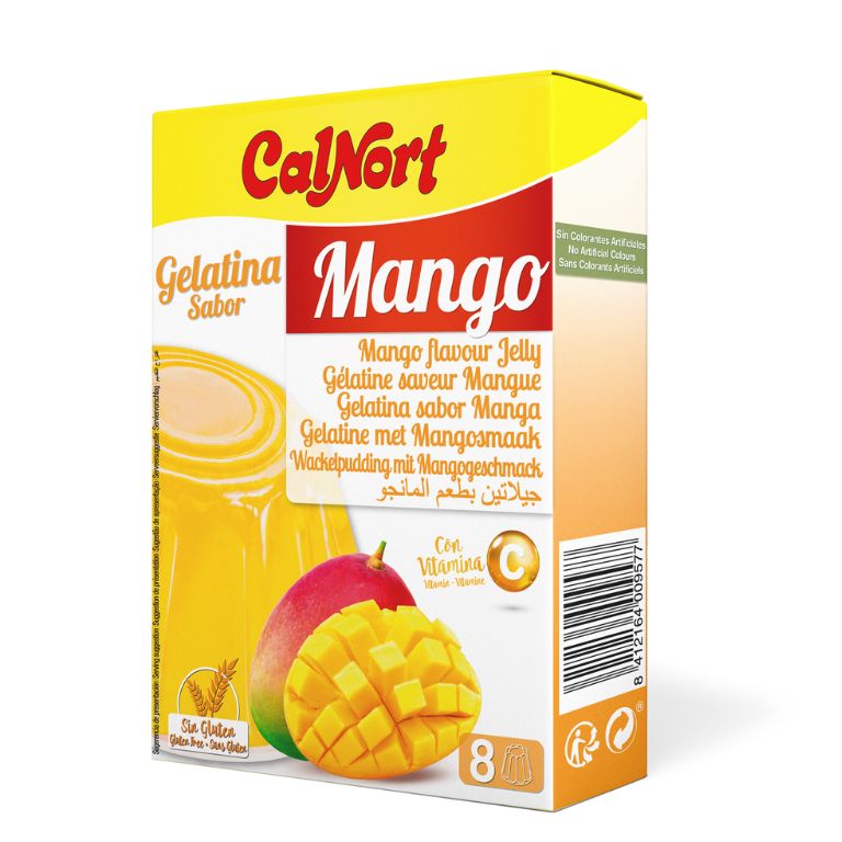 Gelatina sabor Mango (2 u) Calnort
