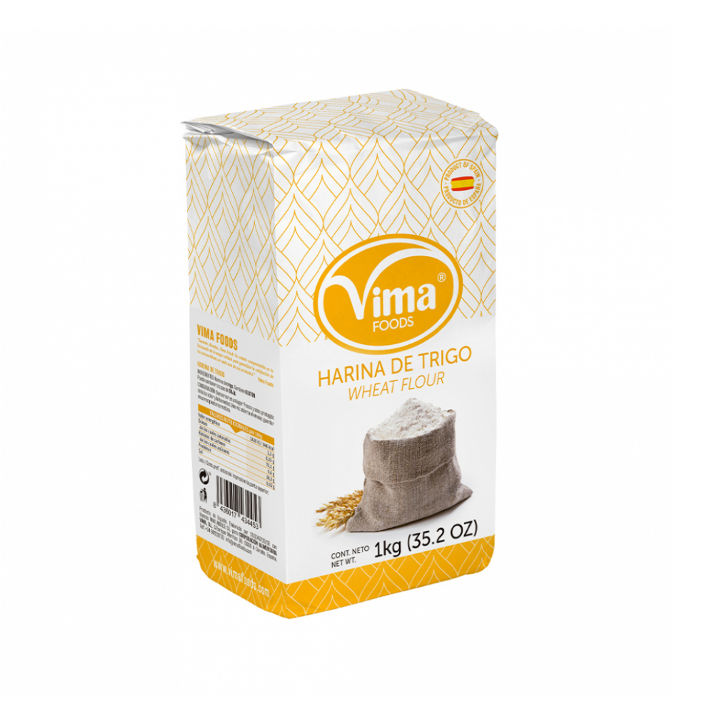 Harina de trigo Vima Foods (1 kg / 2.2 lb)