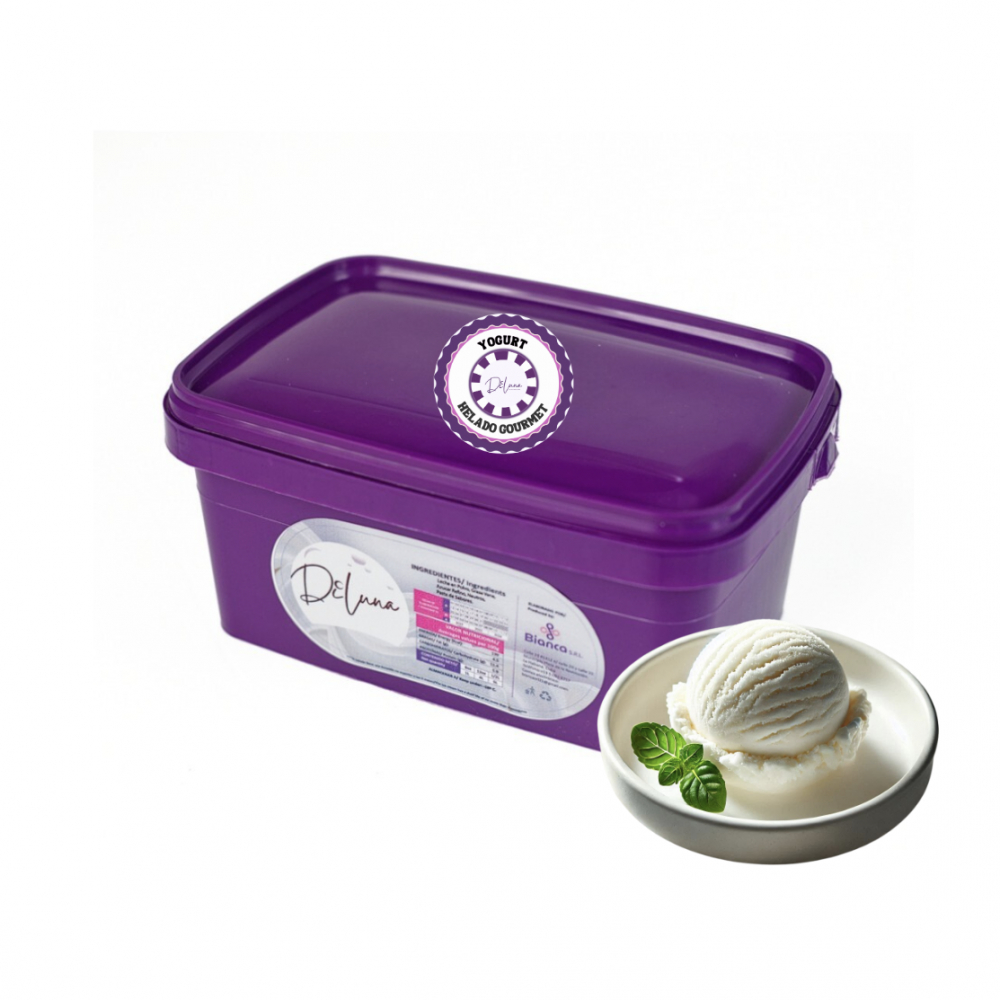 Helado Gourmet Artesanal de Yogurt Diluna (1.5 L)
