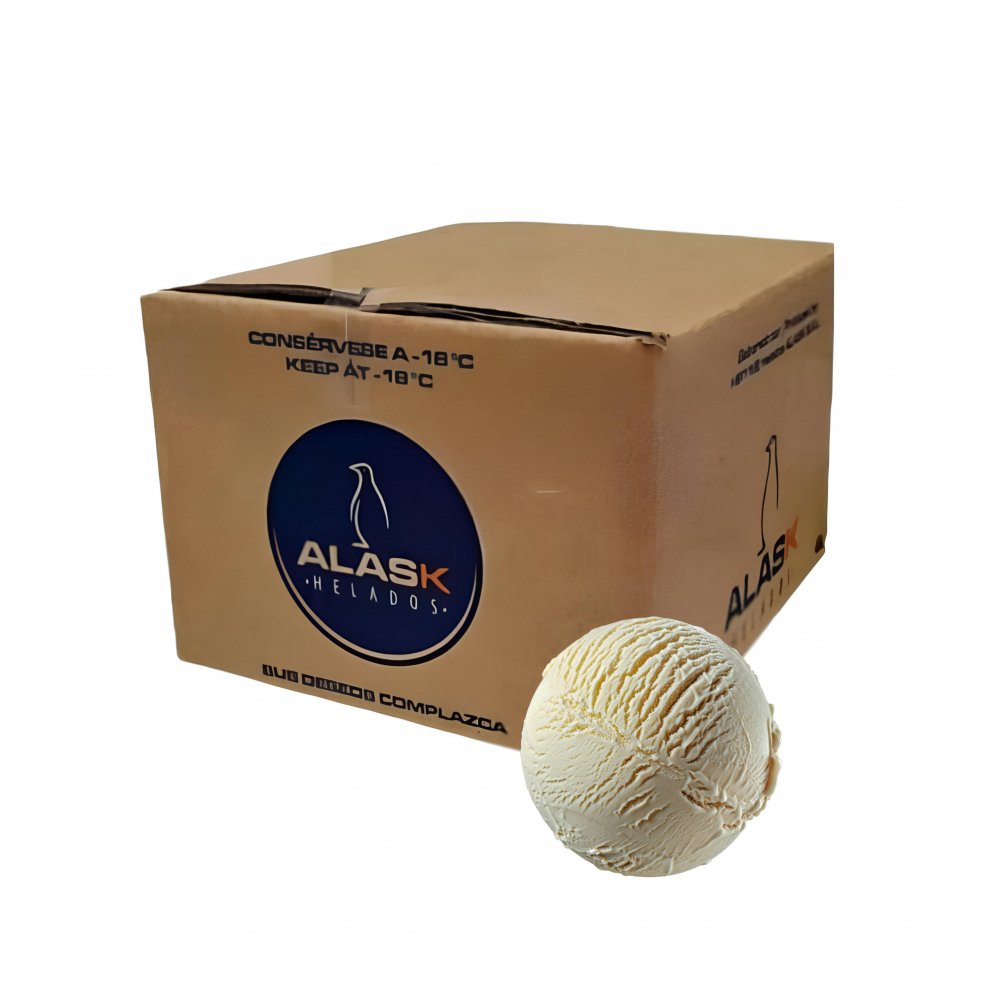 Helado sabor caramelo Alask (1 L)
