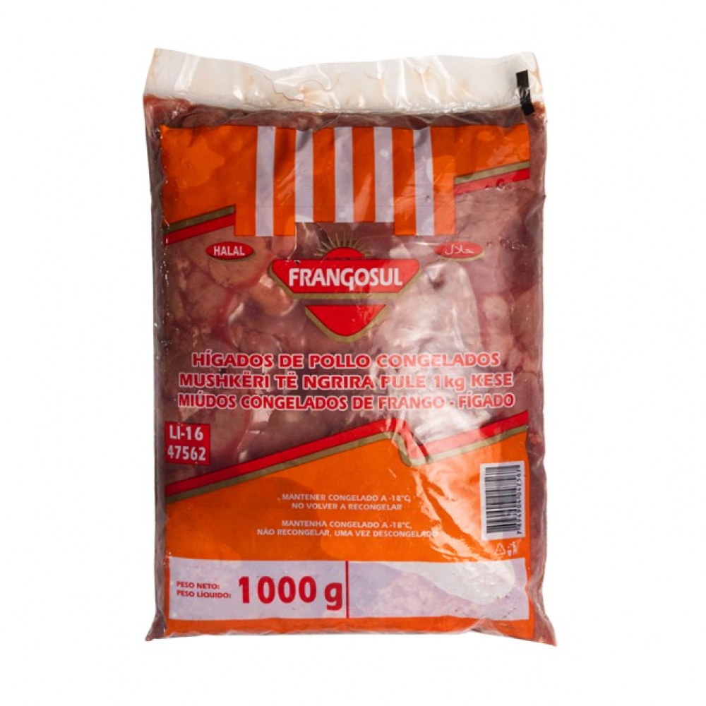 Hígado de pollo Frangosul (1 kg / 2.2 lb)