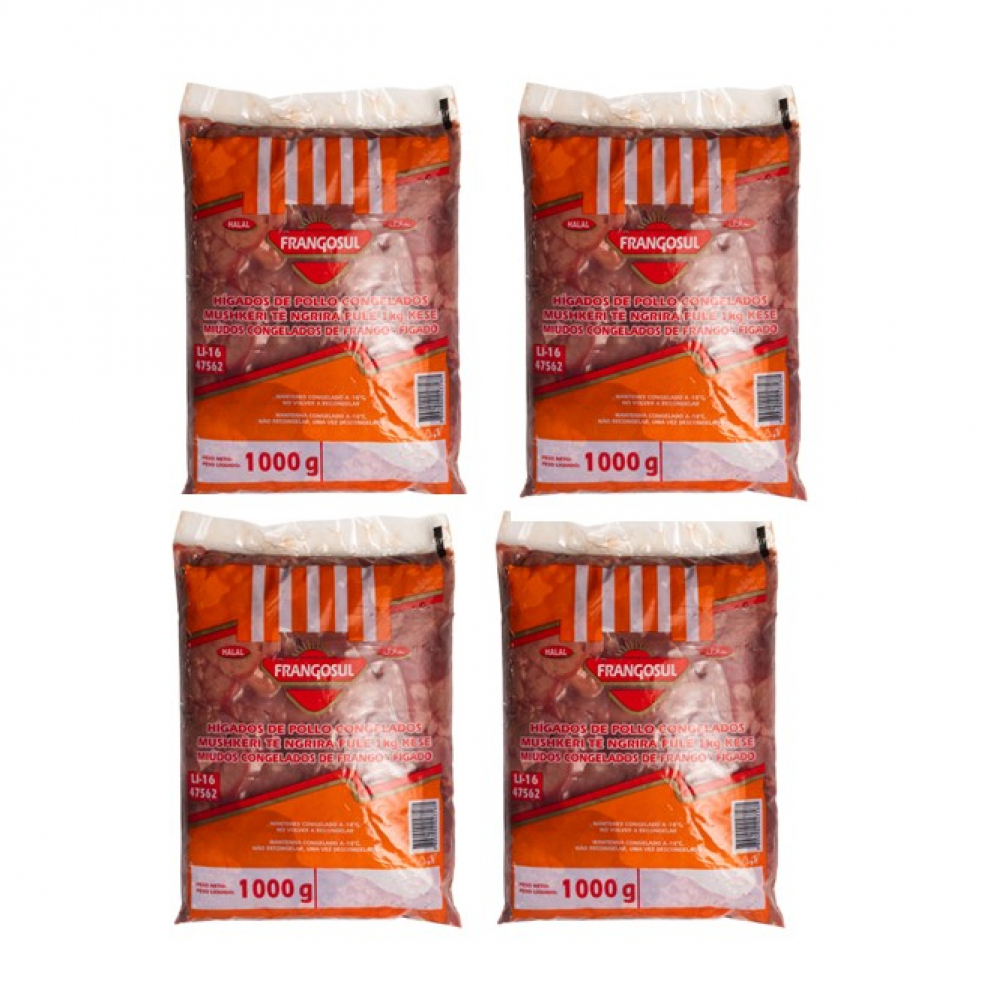 Hígado de pollo Frangosul (2 x 1 kg / 2.2 lb)