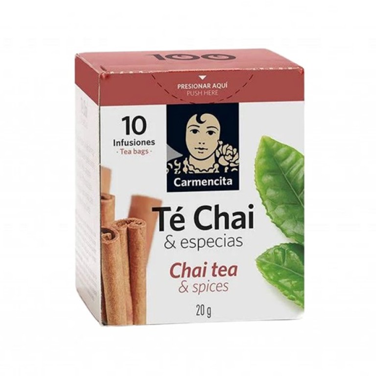 Infusión de Té Chai con Especias (20g) CARMENCITA