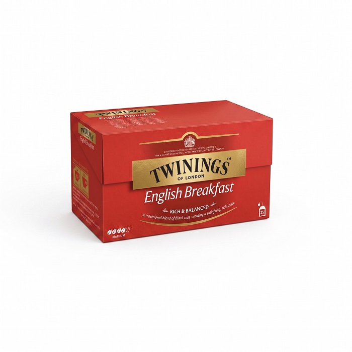 Infusión de Té English Breakfast (25 u) TWININGS