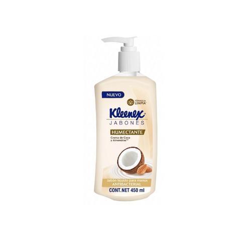 Jabón Líquido Crema de Coco y Almendras (450 ml) KLEENEX