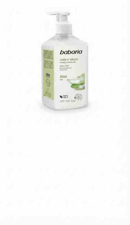 Jabón Líquido de Manos Aloe Vera (500ml) BABARIA