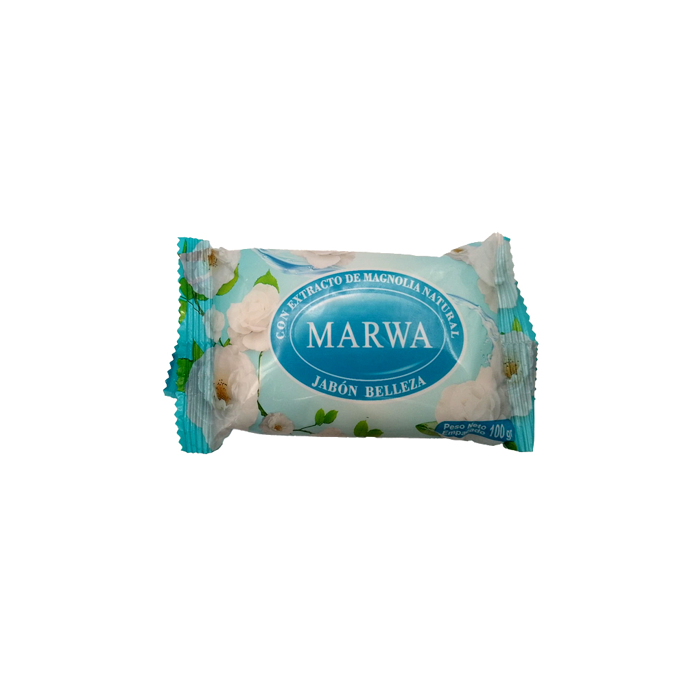 Jabón de belleza con extracto de magnolia Marwa (100 g)