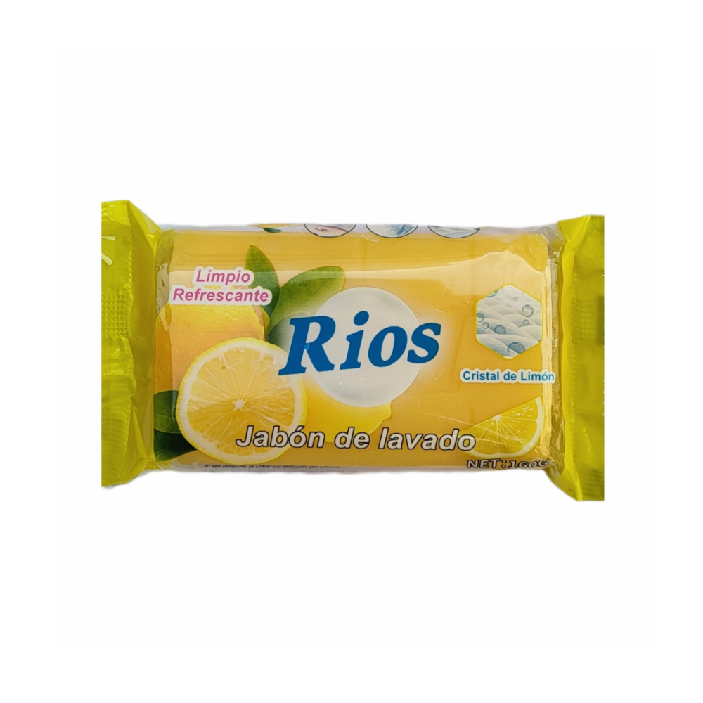 Jabón de lavar cristal de limón Rios (160 g / 5.64 oz)