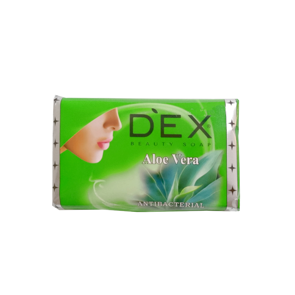 Jabón de tocador antibacterial de aloe vera Dex (125 g / 4.4 oz)