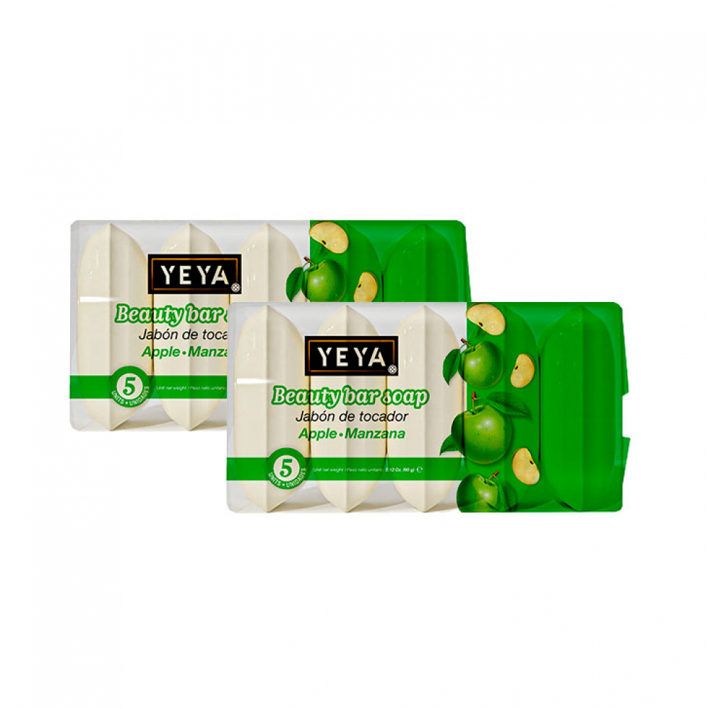 Jabón de tocador de manzana Yeya (2 x 300 g / 10.58 oz)