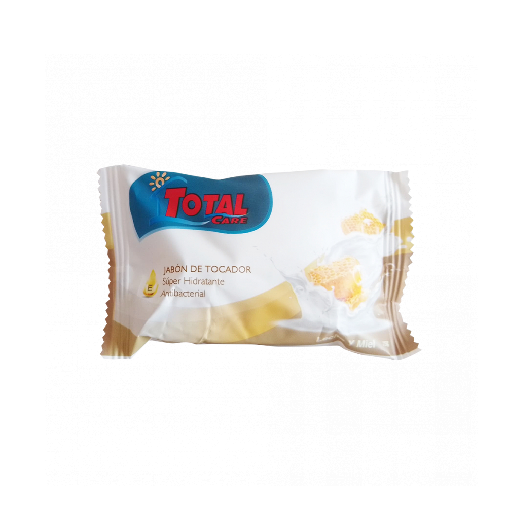 Jabón de tocador leche y miel Total Care (75 g / 2.64 oz)
