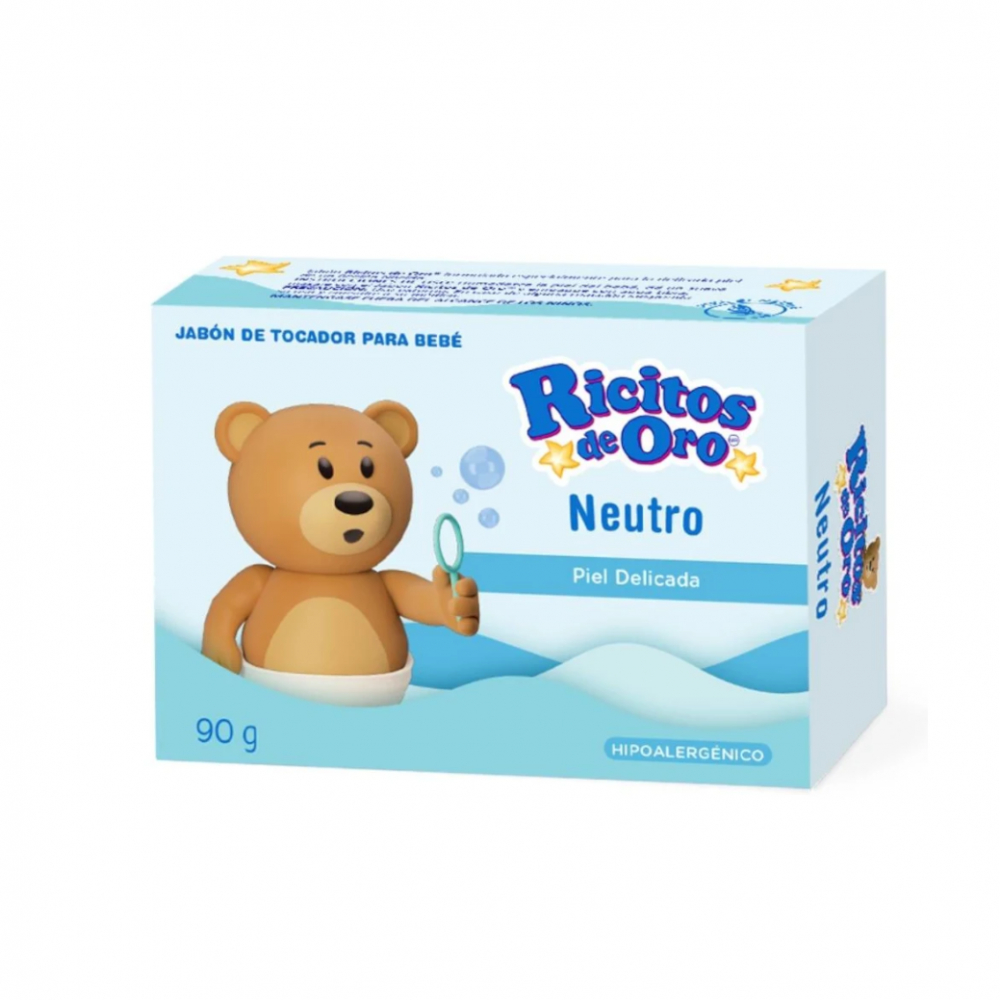 Jabón de tocador para bebé neutro Ricitos de Oro (90 g / 3.17 oz)
