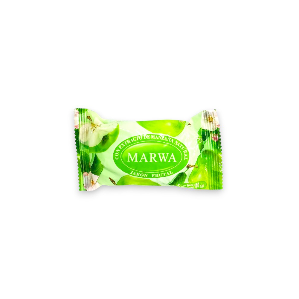 Jabón frutal con extracto de manzana natural Marwa (100 g / 3.52 oz)