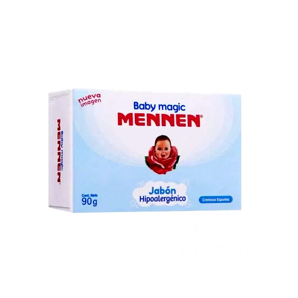 Jabón hipoalergénico para bebé Mennen (90 g / 3.52 oz)