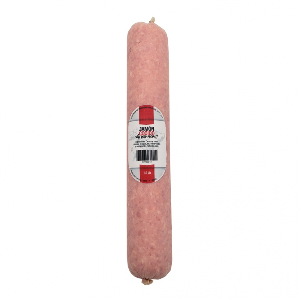Jamón cocido Ay Que Rico (861.8 g / 1.9 lb)