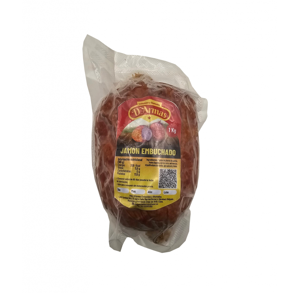 Jamón embuchado D'Armas (1 kg / 2.2 lb)