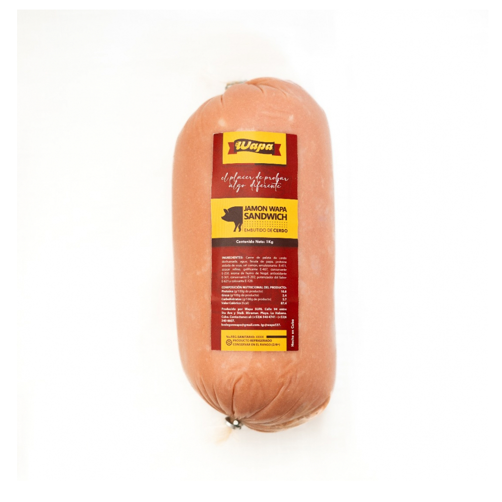 Jamón sandwich Wapa (2.5 kg / 5.5 lb)