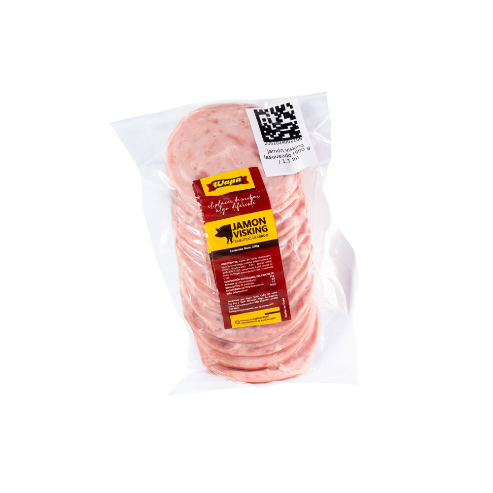 Jamón viking lasqueado Wapa (500 g / 1.1 lb)